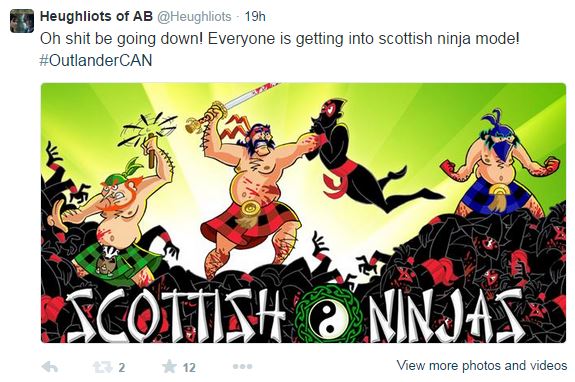 scottish ninjas tweet