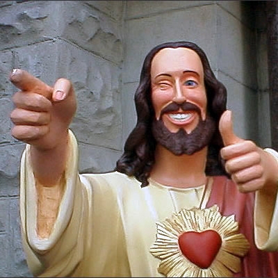 Sure, Jesus is cool...it's just some of his followers give me the heebies *cough* Bain *cough*