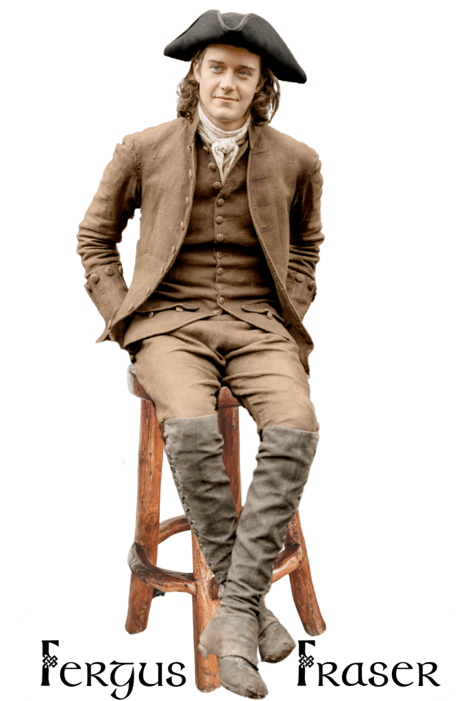 Outlander Cesar Domboy Fergus Claudel Fraser