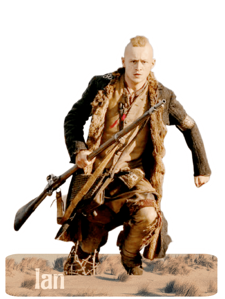 Outlander John Bell Ian Murray Jr. 