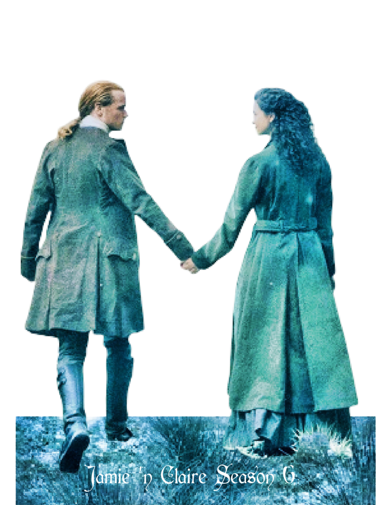 Outlander Jamie Fraser Sam Heughan Claire Fraser Caitriona Balfe 